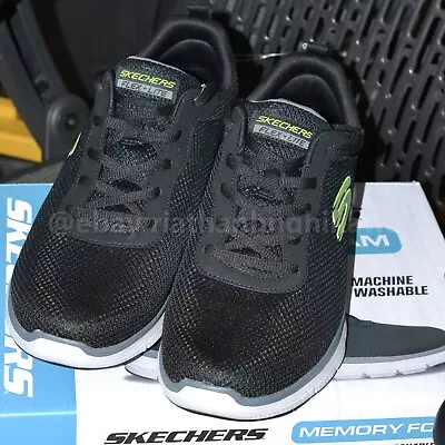 Size 12 Black Skechers Men's Flex Advantage Shoe • $36