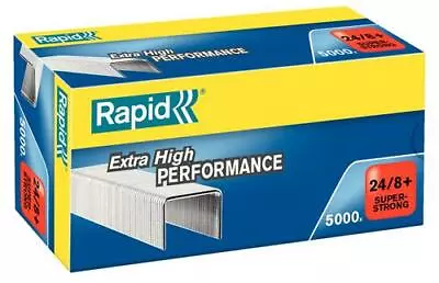 £8.45 • Buy 5000 RAPID 24/8 Staples Packing Equipment All Staplers Heavy Duty SUPER STRONG