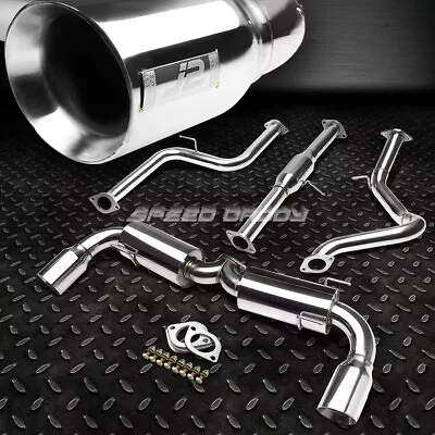 J2 4.5dual Muffler Tip Racing Catback Exhaust For 04-09 Mazda3 Hatchback Bk 2.3 • $349.99