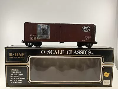 K-Line K762-7486 NYC Historical Art Classic Wood-Sided Reefer O Gauge • $9.99