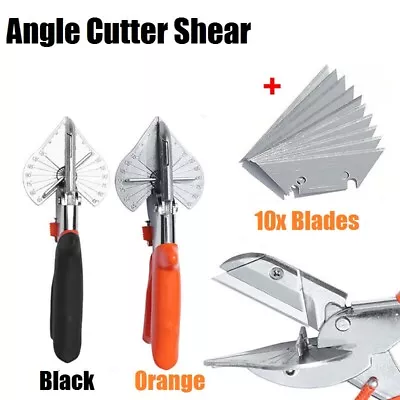 Multi Angle Cutter Mitre Shears Gasket Cutter Trim Bead Snips Steel Blade Tool~ • £17.39