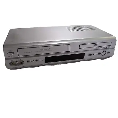 Daewoo DV6T955B DVD Player/VHS Player Combo - Silver Case - No Remote • $34.95