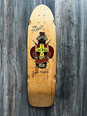 Vintage  Dogtown Jim Muir Autographed Skateboard • $200