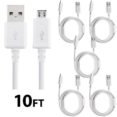 5-PACK OEM Micro USB Fast Charging Cable Rapid Sync Cord Charger Android Samsung • $10.99