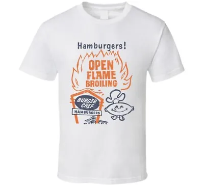 Burger Chef Foodie Food Fan Vintage Worn Look T Shirt • $59.49