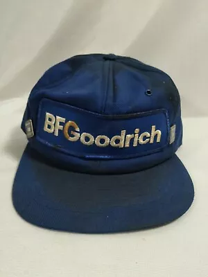 Vintage BF Goodrich Tires Trucker Patch Snapback Hat Dirty Worn Service Station  • $20