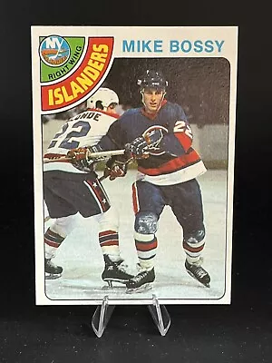 1978-1979 TOPPS #115 MIKE BOSSY ROOKIE NY Islanders NM+ • $26