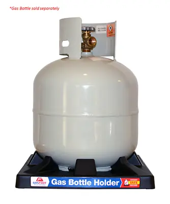 Gas Foot Bottle Holder Safety PROPANE Caravan RV BBQ Home Shed Accessories PARTS • $30.95