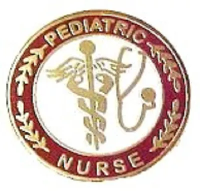 Pediatric Nurse Lapel Pin Professional Medical Stethoscope Caduceus 111 New • $16.97