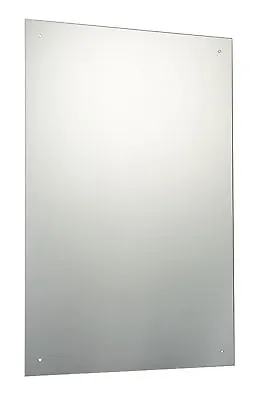 £27.99 • Buy Frameless Unframed Bathroom Mirror With Pre Drilled Holes & Wall Hanging Fixings