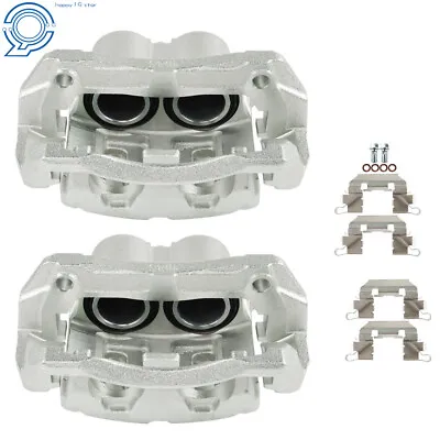 Front Brake Calipers W/Bracket Pair For Honda CR-V Odyssey Acura RDX 2.4L V6 • $101.98