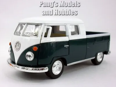 VW T1 Type 2 Pickup Bus 1/34 Scale Diecast & Plastic Model By Kinsmart - Green • $16.99