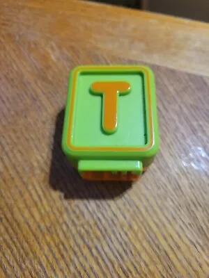Vtech Alphabet Blocks Sit To Stand Train Replacement Block T / Turtle • $7.99
