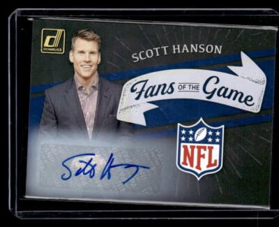 $9.99 • Buy 2022 Donruss #FG-SH Scottie Hanson Fans Of The Game Auto Near Mint
