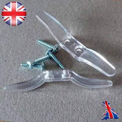 2 QTY: Clear Tensioning Cleat For Blinds And Curtain Cords - Safety Tensioning • £1.99