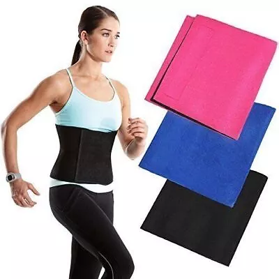 TnP Toning Slimming Belt Sauna Tummy Trimmer Sweat Waist Belt Body Slimmer Hot • £5.99