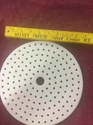$35 • Buy Coors Vacuum Desiccator Plate Ceramic Porcelain 9” Flat Bottom