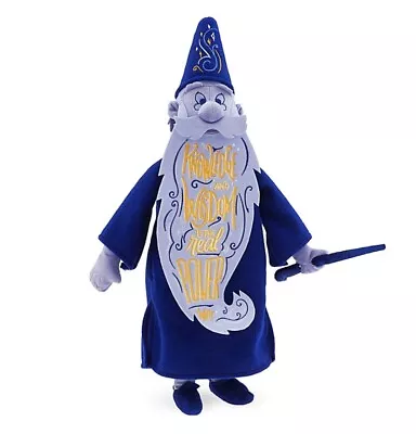 Disney Store Wisdom Collection Merlin Sword In The Stone Limited Plush 20  H NWT • $24