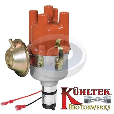 034 Vacuum Advance Distributor Electronic Ignition Vw T1 Bug Super Beetle 49-79 • $78.85