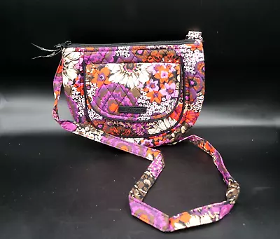 Vera Bradley  Lizzy  Crossbody Small Shoulder Bag In Rosewood Excellent • $22