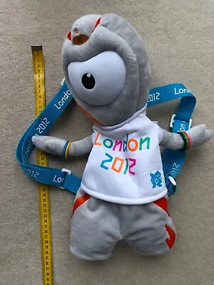 £5.50 • Buy London 2012 Olympic Mascot Backpack- WENLOCK Used