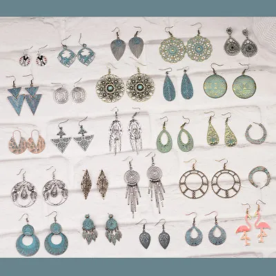 $1.75 • Buy Vintage Women Bohemian Boho Style Ear Stud Earrings Charm Antique Jewellery