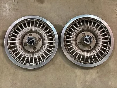 1979-1990 Ford Mustang Turbine Design 14” Hubcaps Set Of 2 TR168 • $45