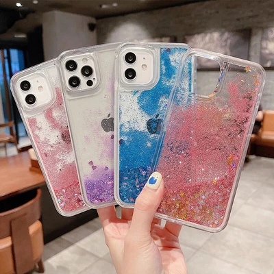 $8.39 • Buy Case For IPhone 8 7+ 6/6S Plus 5/5S/SE 13 12 11 Pro X XR XS Max Quicksand Cover
