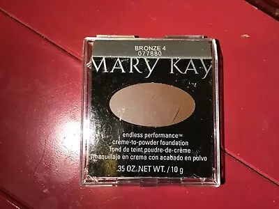 Mary Kay BRONZE 4 Endless Performance Creme To Powder Foundation .35 Oz BNIB • $15.99