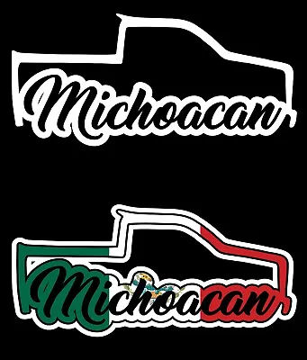 Michoacan Decal Trokita Decal Car Window Laptop Vinyl Sticker Mexico Truck MICH • $4.99