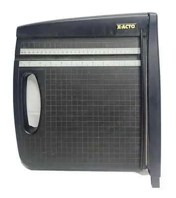 $31 • Buy X-Acto Paper Cutter 12  Trimmer Black Lightweight Plastic Guillotine Model 26232