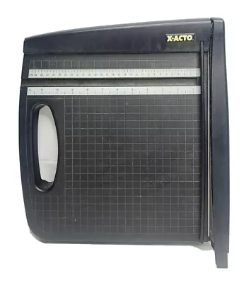 X-Acto Paper Cutter 12  Trimmer Black Lightweight Plastic Guillotine Model 26232 • $31