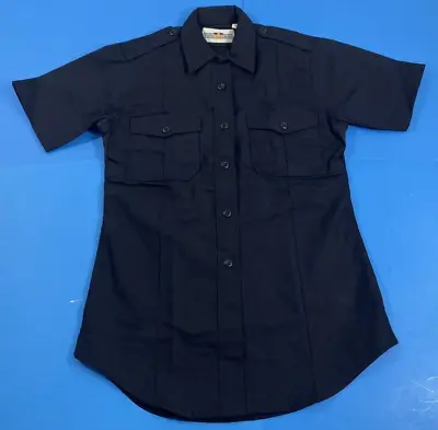 New Flying Cross Womens Fx5100w Class B Short Sleeve Duty Shirt Lapd Navy 32 • $51.27