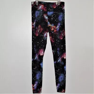 JUNIORS LEGGINGS ~ Sz M - 7/8 ~ New With Tags NWT DEEP SPACE INTERSTELLAR GALAXY • $9.99