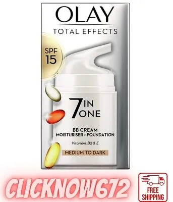 Olay Total Effects 7 In One CC Cream Complexion Corrector SPF 15 - With... • £11.73