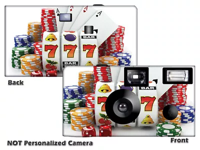 5 Royal Casino Single Use Disposable Cameras Fun Cameras KODAK Film (F58014) • $83.45