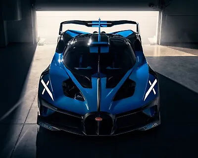 Bugatti Bolide Chiron 30x24 Poster Italy Supercar 1500hp Art Garage Game Room E • $20.88