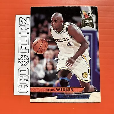 1992/93 Fleer Ultra Chris Webber RC #252 Nm-Mt G.S Warriors • $1.44