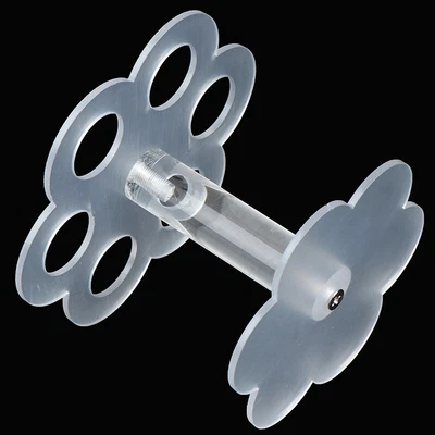 £7.67 • Buy 1pcs 6 Holes Acrylic Ice Cream Cone Stand Holder Transparent/Chip Cone HoldY  F2