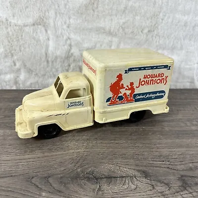 Vintage 1950's Louis Marx Toy Howard Johnson Advertising Delivery Truck RARE • $109.98