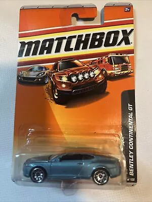 2010 Matchbox /#36 Bentley Continental GT / Blue / VIP C4 • $9.99