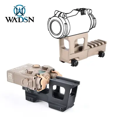 WADSN AP Micro NVG Scope High Rise Mount T1T2 Red Dot Sight Base For 20mm Rail • $25.90