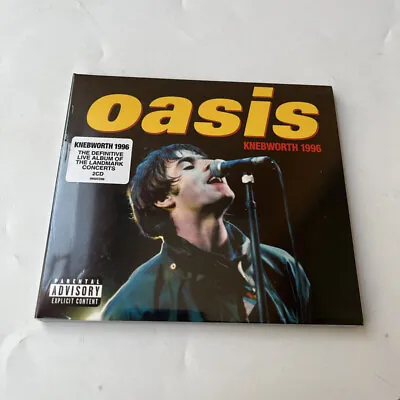 Music CD Oasis Band Knebworth 1996 2CD 25th Anniversary Edition Music Album CD • £11.99