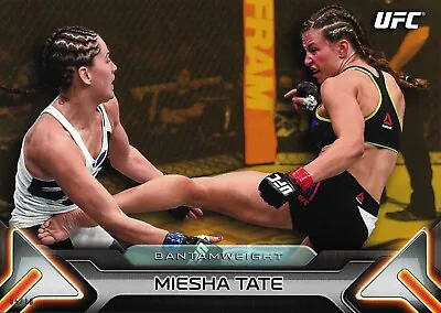 Miesha Tate 2016 Topps UFC Knockout 5x7 Gold Card #81 #/d 5/10 Strikeforce Champ • $59.99