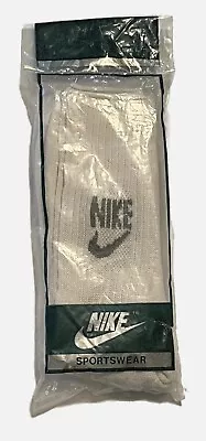 Vintage Nike Socks Mens One Size White Casual Sports Wear Activewear • $95