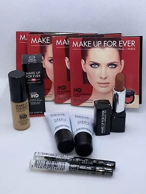 Make Up For Ever Lot Of 10: Foundation Aqua Eyes Eyeliner Primer Lipstick Blush • $65