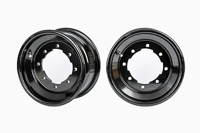 YFZ 450 450R YFZ 450X  Front Wheels  10x5 3+2 Alba Racing  Black Rolled Lip • $160