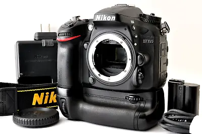 TOP MINT Nikon D7100 Digital SLR Camera Body 8200 Shots 24.1 MP With MB-D15 • $458