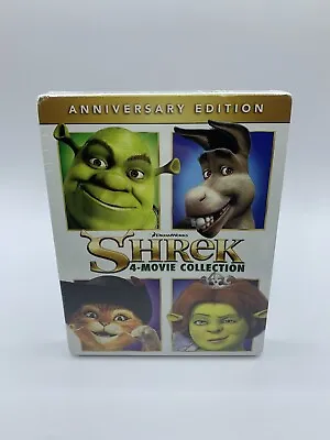 Shrek The 4-movie Collection Blu-ray Mike Myers *FACTORY SEALED* • $22.99