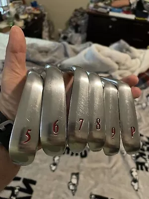 Srixon 565/765 Red Letter Irons X Stiff Tour Concept Shafts (5-PW) Japan Forged • $300